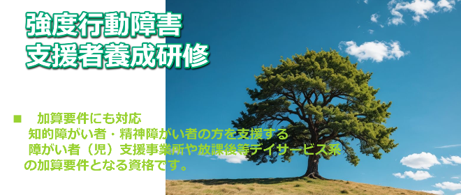 強度行動障害支援者養成研修